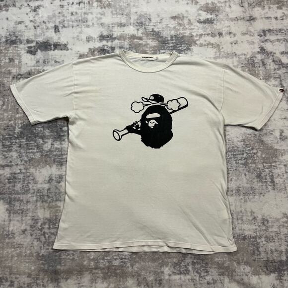 Authentic Bape 2000's Baseball Tee XL - Picture 1 of 8